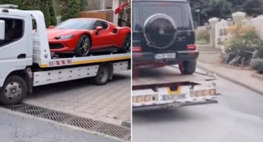 Dilan ve Engin Polat çifti gözaltına alınmıştı. Lüks araçları emniyette sergilendi