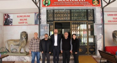 Görkem Duman'dan ilk ziyaret Buca Cemevi'ne