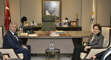 Mansur Yavaş'tan Akşener'e ziyaret