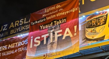 CHP Buca Gençlik Kolları’ndan Bakan Tekin’e istifa çağrısı