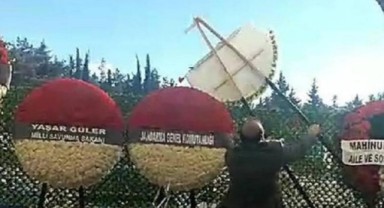 Özel’in çelengini atıp tekbir getiren kişi AKP’nin milletvekili aday adayıymış