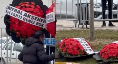 Şehit Cenazesinde Akşener Ve Gürsel Erol’un Çelengini İndirdiler