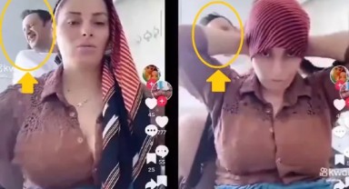 Tiktok'ta müstehcen yayın yapmaktan gözaltına alınmıştı: Laz Kızı bu kez kocasıyla video paylaştı