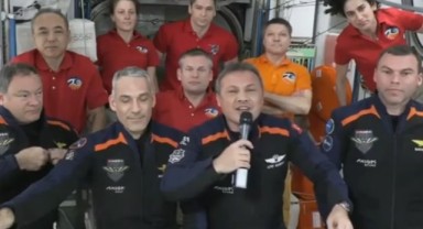 Alper Gezeravcı uzaydaki deneylerine başladı
