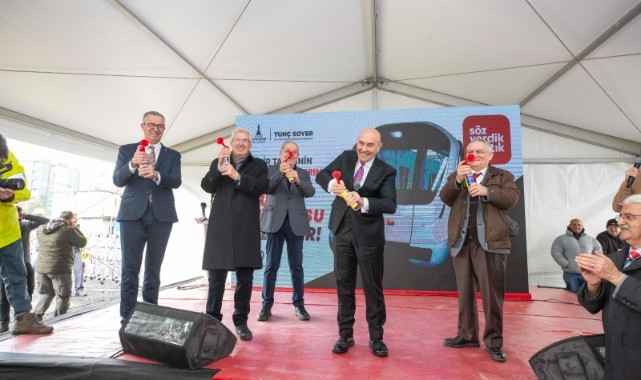 Buca Metrosu için tarihi adım: Köstebek kazıya başladı