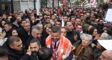 CHP Buca'dan 'Görkemli' karşılama
