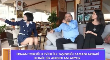 Erman Toroğlu evde çıplak gezerken kime yakalandı?