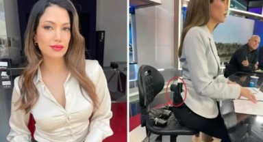 İsrailli Sunucu Lital Shemesh Canlı Yayında Silahla Çıkarak Dikkat Çekti