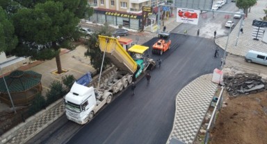 Menderes’te Yoğun Yol Çalışması