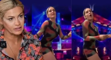 Pavyondan çıkıp ünlü olan Mehtap Yılmaz Dilber dansı yapan Survivor Sema Aydemir'i hedef aldı