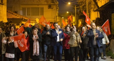 Başkan Kırgöz’ün ev ziyareti mitinge dönüştü