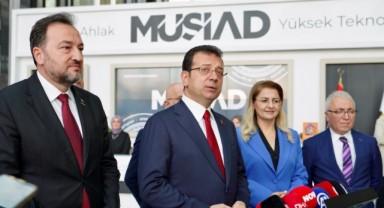 Ekrem İmamoğlu’ndan MÜSİAD ziyareti