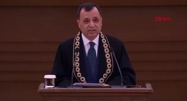 Erdoğan da salondaydı, AYM Başkanı'ndan çarpıcı sözler