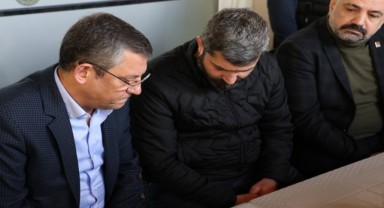 Özgür Özel'den öldürülen taksicinin ailesine ziyaret