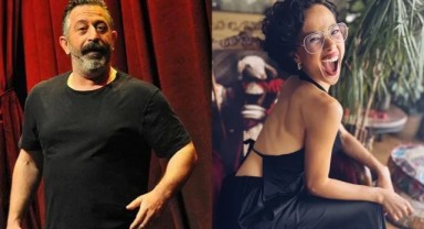 Cem Yılmaz'ı sevgilisi Necla Karahalil yalnız bırakmadı