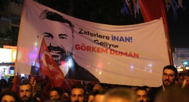 CHP’li Görkem Duman'a destek yürüyüşü