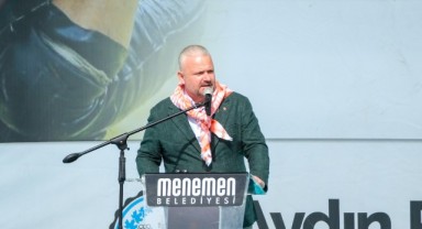 Menemen’de pehlivanlar geçidi