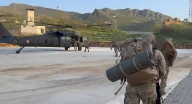 8 ilde Bozdoğan-28 operasyonu: Çok sayıda mağara ve sığınak imha edildi