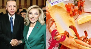 AKP'li Vekil Şebnem Bursalı'nın Monaco Yat Kulübünden istakozlu paylaşımı olay yarattı