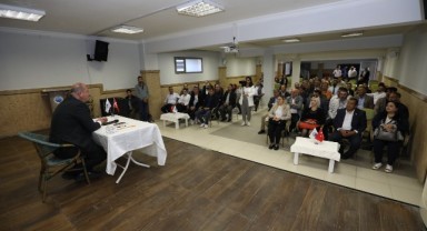 Başkan Çiçek’in İlk Toplantısı Muhtarlarla