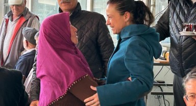 Başkan Filiz Ceritoğlu Sengel hafta sonu ziyaretlerini köylerde tamamladı