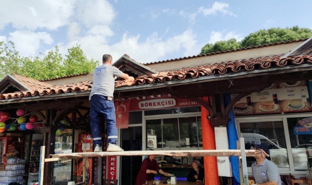 Efes Selçuk’ta çalışmalar Büyükşehir iş birliği ile hız kazandı