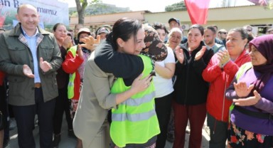 Filiz Başkan belediye emekçileriyle bayramlaştı