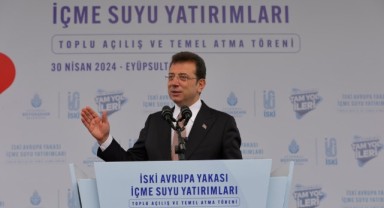 İmamoğlu: Milletimiz Kanal İstanbul denen beton projesine 'bay bay' dedi