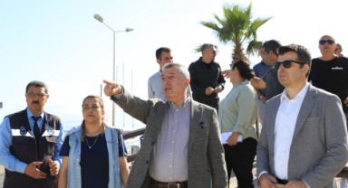 Başkan geldi cadde yayalara açıldı