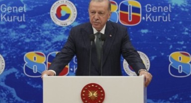 Erdoğan'dan patronlara 'ortak'lık mesajları: Yine 'gemi'den seslendi