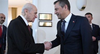 Özgür Özel'den Devlet Bahçeli'ye ziyaret: TBMM'de bir araya geldiler