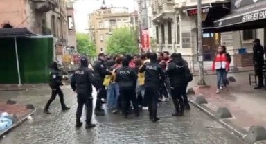 Taksim'e çıkmak isteyen ilk gruba gözaltı