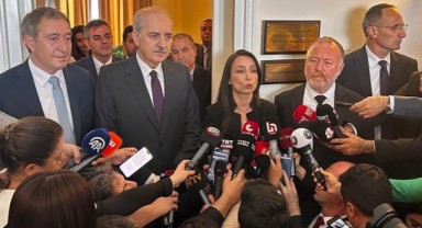 TBMM Başkanı Kurtulmuş, DEM Parti'yi ziyaret etti