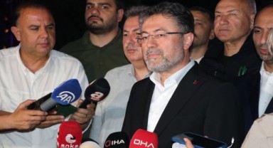 Bakan Yumaklı'dan Selçuk'taki orman yangınına ilişkin açıklama