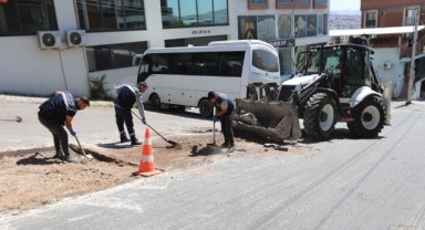 Bayraklı'da yollar yenileniyor