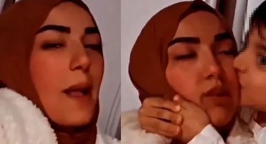 Canlı yayında istismar! Çocuğu dudaktan öpen Duygu Özgül adlı TikTok kullanıcısı gözaltına alındı