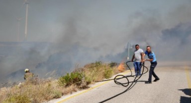 İzmir İtfaiyesi yangınlar için seferber oldu