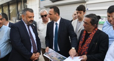 Şenol Aslanoğlu da Başkan Eşki’nin sabah mesaisine katıldı