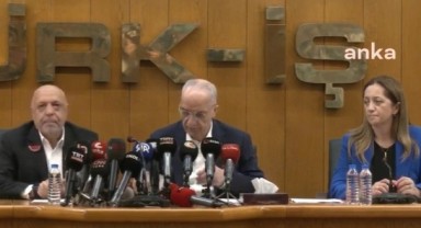 3 Sendikadan Ortak 'Asgari Ücret' Bildirisi: 'Bunlar Bizi Köle Zannediyorlar'