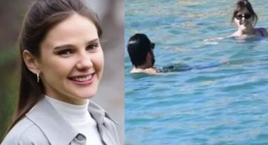 Alina Boz ve Umut Evirgen'in tatil keyfi sürüyor