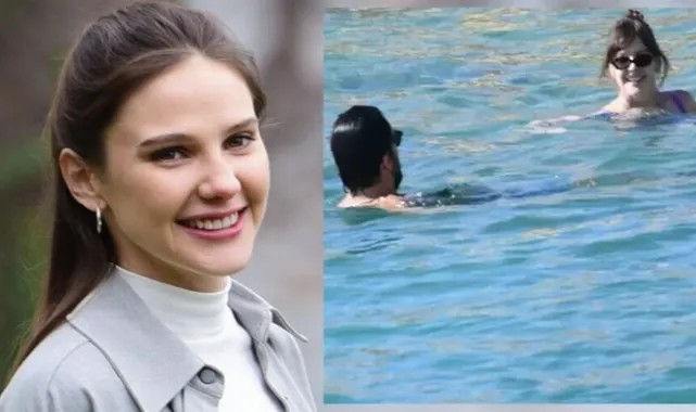 Alina Boz ve Umut Evirgen'in tatil keyfi sürüyor