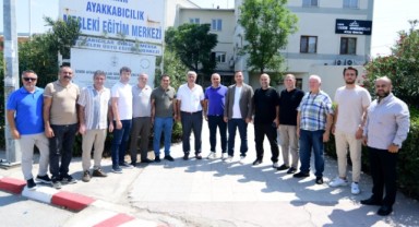 Başkan Eşki'den Ayakkabıcılar Sitesi’ne ziyaret