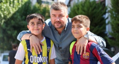 Başkan Görkem Duman, futbol kurslarını ziyaret etti