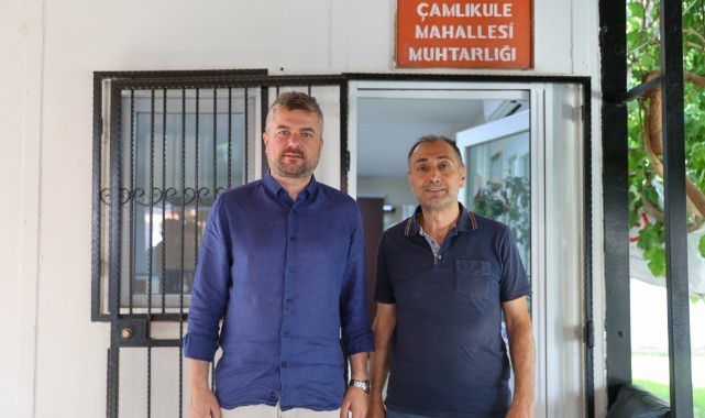 Başkan Görkem Duman mahalle ziyaretlerine devam ediyor