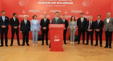 CHP’li büyükşehir belediye başkanları İstanbul’da buluştu