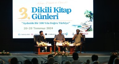 Dikili, birbirinden değerli söyleşilere ev sahipliği yaptı