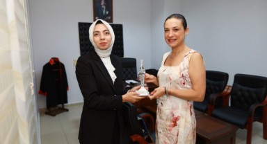Filiz Başkan'dan hakim ve savcılara ziyaret