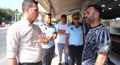 Konak zabıtasından İkiçeşmelik’te sıkı denetim