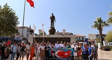 Lozan Barış Antlaşması'nın 101. yılı Urla'da kutlandı