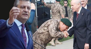 Özgür Özel'den Devlet Bahçeli'nin elini öpen polislere tepki